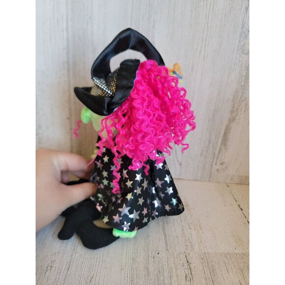 Beanie baby vintage scary witch plush Halloween home decor - Picture 5 of 9